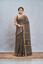 Liva Cotton Shahi Dabu Printed Saree