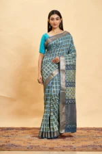 Liva Art Silk Maheshwari Multani Printed Saree