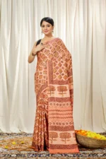 Modal Muslin Multani Printed Saree