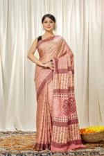 Modal Muslin Multani Printed Saree