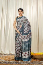 Modal Muslin Multani Printed Saree