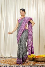 Liva Art Silk Block Printed Saree WAVEAS17477